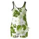 thumbnail image 5 of Trajes de baño tankini para mujer Traje de baño conservador para mujer Traje de baño estampado Plus Boyshort de dos piezas dividido Traje de baño de dos piezas para mujer, 5 of 6