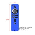 thumbnail image 6 of Silicone Case for Fire TV Stick Remote Shockproof Protective Cover for Fire TV Remote Washable Anti-Lost, 6 of 7