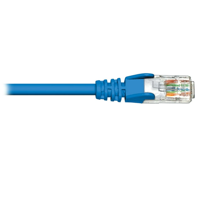 BlueDiamond Ethernet Cat6 Patch Cable CSA & UL approved - 100ft, Blue