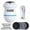 with heads 4, variant on Electric Callus Remover for Foot - USB-Rechargeable Electric Callus Remover for Feet with Built-in Vacuum Removes Dead Skin, Portable Electric Foot File