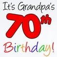 thumbnail image 2 of CafePress - It's Grandpa's 70Th Birthday Infant Bodysuit - Baby Light Bodysuit, Size Newborn - 24 Months, 2 of 4