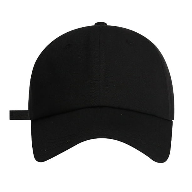 Gorra de béisbol con circunferencia de cabeza grande ajustable de 57 a 61 cm, gorra de béisbol suave para hombres y mujeres, gorra de verano de color sólido