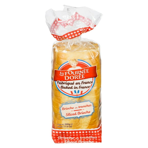 La Fournee Doree Sliced Brioche Loaf, LFD Sliced Brioche