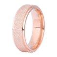 thumbnail image 4 of pitrice Men Women Titanium Steel Ring Matte Couple Rings Engagement Finger Ring Size 7-10, 4 of 6