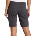 thumbnail image 3 of Danskin Women's Essential Bermuda Short Charcoal Heather Medium, 3 of 5