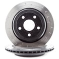 thumbnail image 3 of Alcon Rear Brake Kit for Jeep JK/JL with Dana 44 Axle * 330x22mm Rotors and 4-Piston Red Calipers, 3 of 5