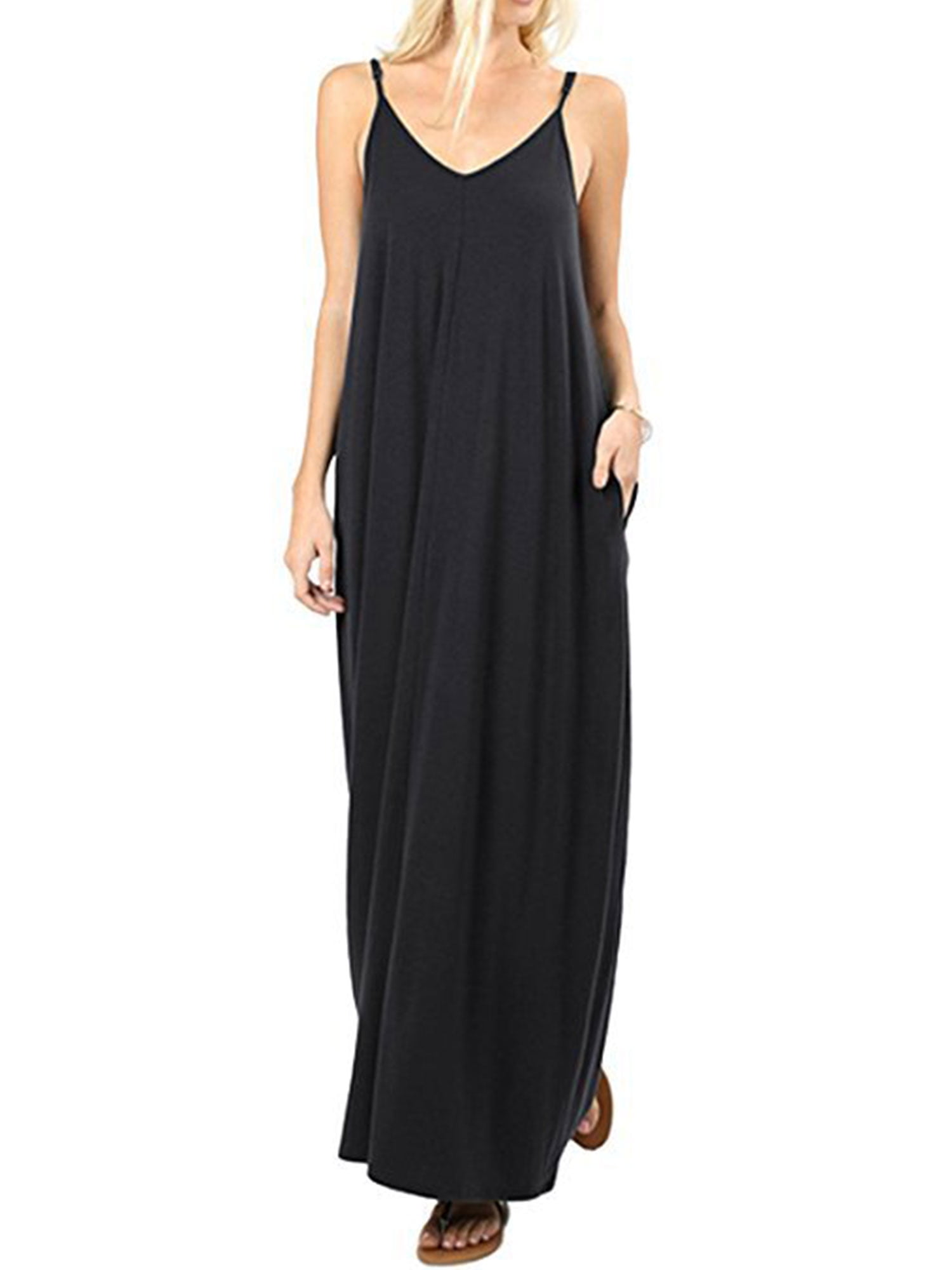 spaghetti strap dress loose