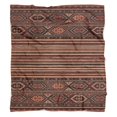 thumbnail image 5 of Comfort Boho Sherpa Flannel Throw Blanket - 50x60in Blanket with Colorful Stripes Couch Blanke for Bed Couch Sofa Office Camping - Plush Throw Blankets, 5 of 5