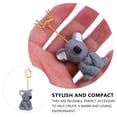 thumbnail image 2 of NUOLUX Holder Table Clip Stand Memo Picture Message Animal Number Clip Name Stand Place Koala Figure Statue Christmas Menu, 2 of 6