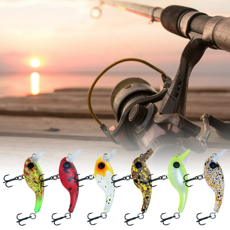 Cheers.US 7.4g Crank Baits Fishing Lures Shallow Deep Diving