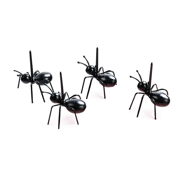Naiovety 12 piezas de palillos de para hormigas, tenedores de hormigas realistas reutilizables, tenedores de alimentos para animales Cocina y Comedor Naiovety HA012964-00