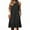 Black, variant on Ayolanni Party Dresses for Women Plus Size Elegant Knee-Length Green Solid Sleeveless Dresses Junior Dresses L