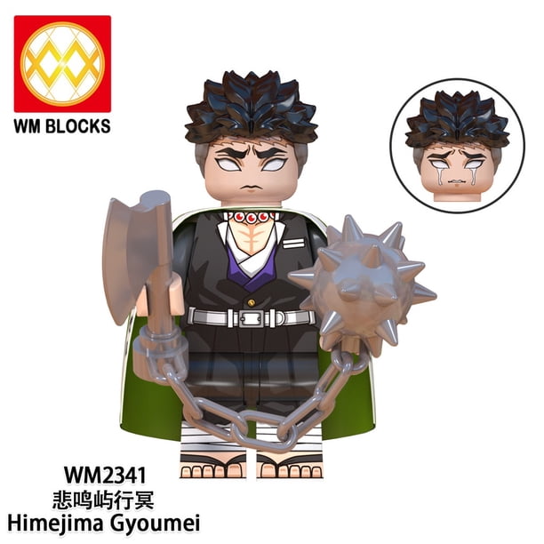 Tanjirou Nezuko Juguete De Acción Zenitsu Giyuu Figuras Ensamblar Juguetes Demon Slayer Anime Lego Construcción Minifiguras Muzan