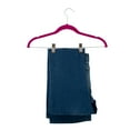 thumbnail image 7 of Simplify 24 Pack Velvet Skirt Hangers with Clips, Adult Size, Fuchsia, 7 of 7