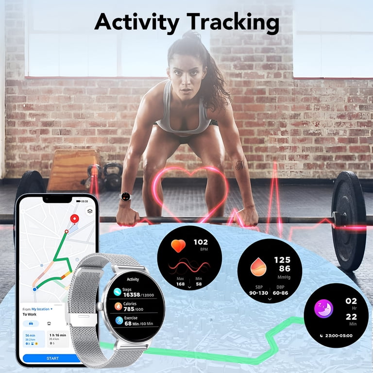 Smart Watch for Women, 1.27 display picture 1
