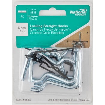 

3Pc National Locking Straight Hooks - 1 3/4 inch