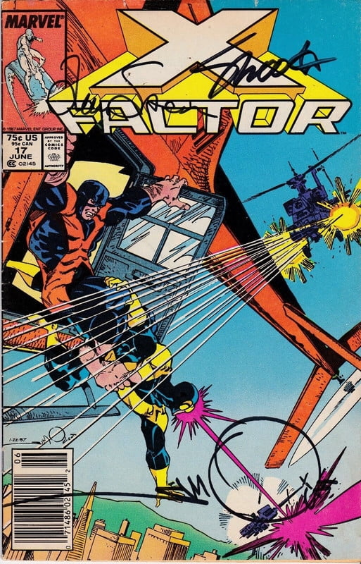 X-Factor #17 Signed by Walt, Louise Simonson & Jim Shooter