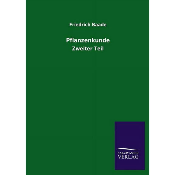 Pflanzenkunde (Paperback)
