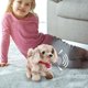 thumbnail image 2 of Juguete realista para perros cachorros de robot | Caminar, ladrar, mover la cola | Mini peluche suave para mascotas | Material seguro e inodoro | Gran regalo de cumpleaños | Requiere 2 pilas AA, 2 of 5