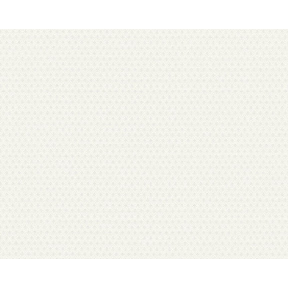 Concord Wallcoverings Textured Wallpaper Modern Geometric Featuring Tiny Shapes, White, 21 In x 33 Ft (56 sq. ft), 360833