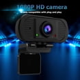thumbnail image 2 of 1080P HD Video Webcam Videollamadas y grabaciones de pantalla ancha para, 2 of 8