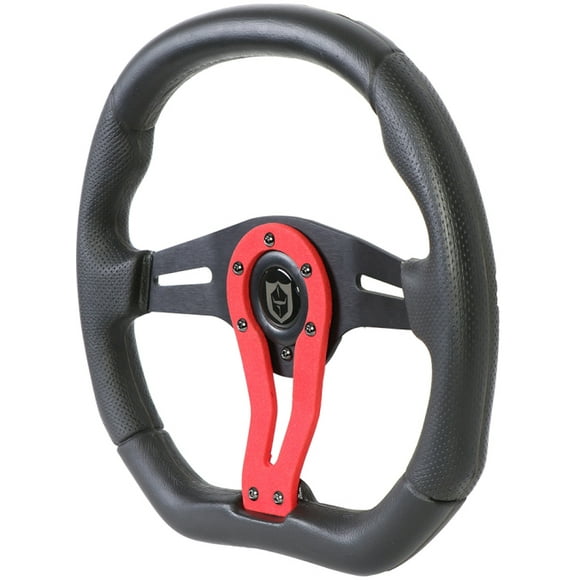 Pro Armor Force Steering Wheel, 13.75in. - Red