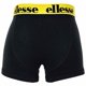 thumbnail image 3 of ellesse Calzoncillos para Hombre, Paquete de 7 - Yema Calzoncillos de 7 paquetes, Logo, Algodón Stretch Negro/Multicolor S (Small), 3 of 7