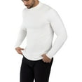 thumbnail image 4 of X RAY JEANS Mens Mock Neck Sweater Pullover, Off White, 5XL, 4 of 10