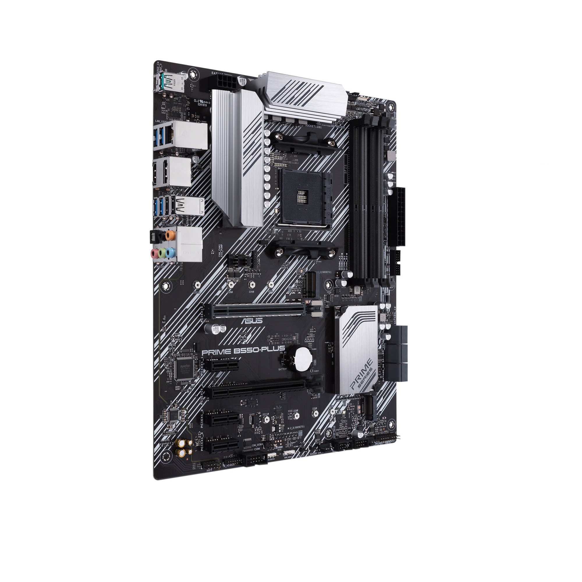 ASUS AMD B550 (Ryzen AM4) ATX Motherboard with Dual M.2, Black