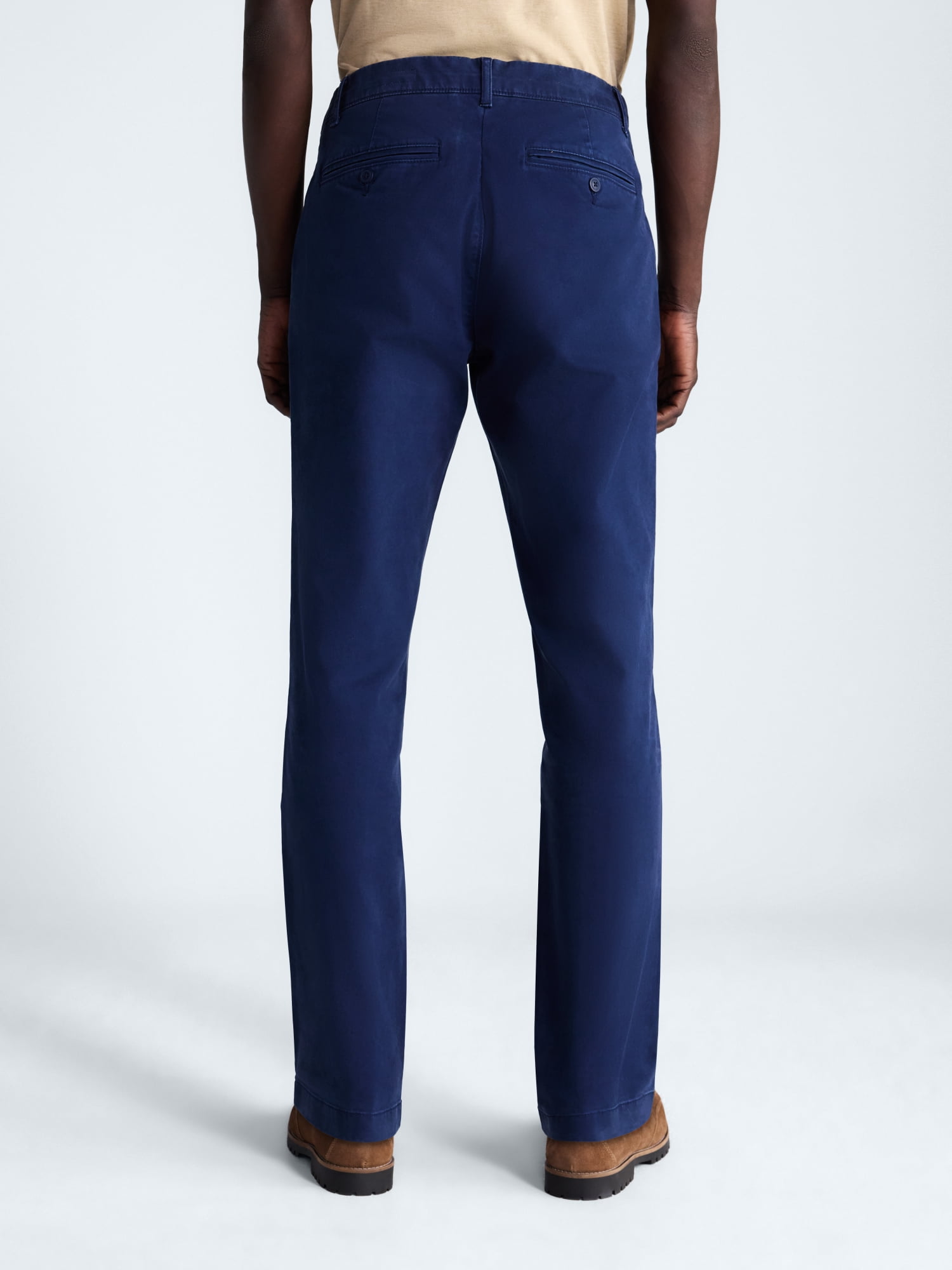 Free Assembly Men's Slim Fit Chino Pants, Waist Sizes 29-40