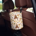 thumbnail image 5 of Easygdp Cute Bee Honey Jar Hive Bear Car Trash Can Garbage Car Accessories Trash Can Car Waste Bin for for Driver and Passenger Any Vehicle, 5 of 7
