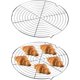 thumbnail image 2 of Estante redondo para pasteles de 2 piezas, estante de enfriamiento redondo de acero inoxidable para restaurante de café pastelero, 31 x 31 x 2 cm Fason WLJ-3211, 2 of 5