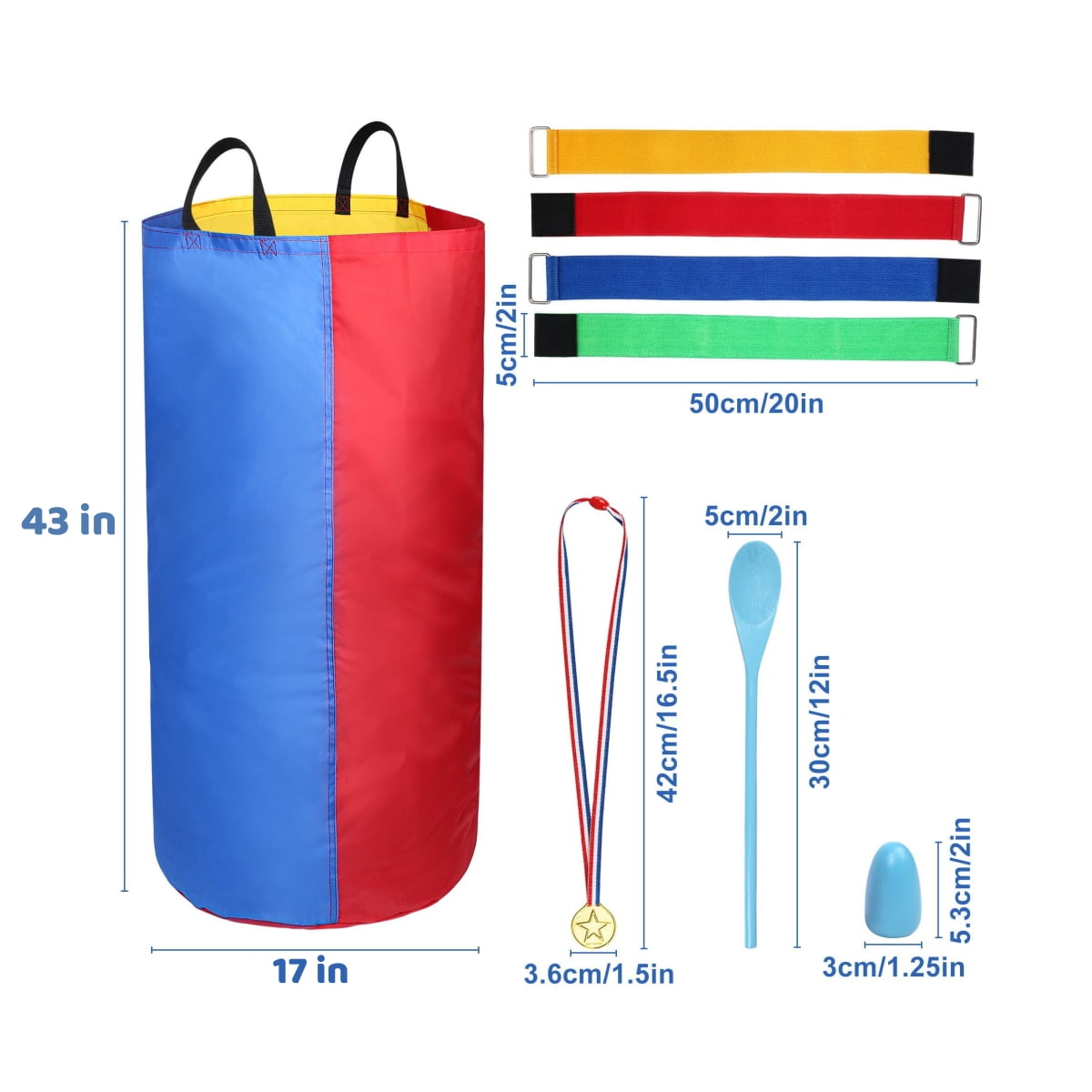 Sturdy Potato Sack Race Bags for Ages 12 Plus Perfect for Outdoor Party Games