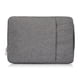 thumbnail image 2 of Matsuzay Bolsa para portátil de 15 pulgadas, reutilizable, lavable, con asa, cremallera protectora, Color sólido, multibolsillo, bolsa de Almacenamiento y organización del hogar Gris, 2 of 6