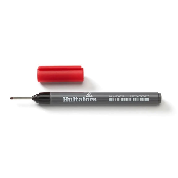 Hultafors: Ink Deep-Hole Marker - Red
