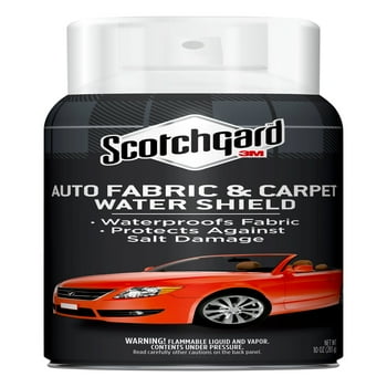 Scotchgard Auto Interior Fabric & Carpet Water Shield Water Repellent Spray, 10 oz Cans