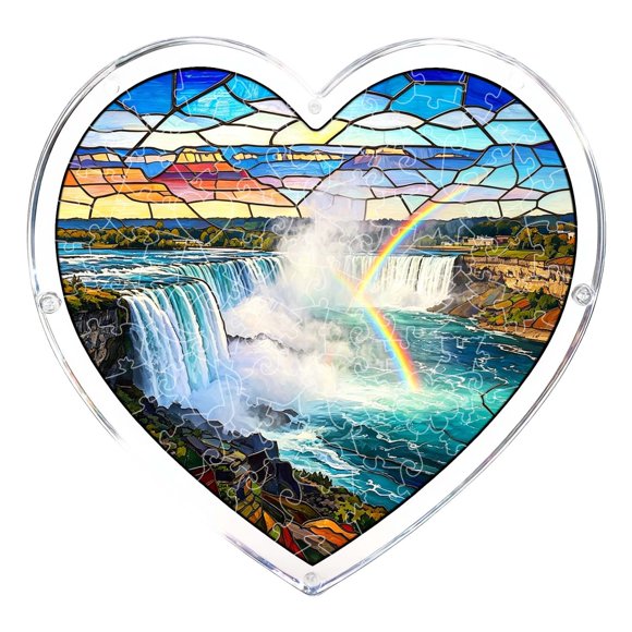 SIfdSeng My Items Puzzle Acrylic Puzzle for Brain and Fine Motor Skills—Stunning Transparent for Interactive Family
