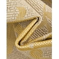 thumbnail image 4 of Unique Loom Outdoor Botanical Collection Area Rug - Medallion (4' x 6' Rectangle Yellow/Beige), 4 of 7