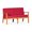 Natural, variant on Eucalyptus With Finish And Delightful Burgundy Cushions For Patio Featuring Deep Seat Outdoor