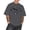 Grey, variant on Men's Summer Large T Shirt Top Loose T Shirt Men's Casual Fashion Boys Basic T Shirt Street Wear Pack of T Shirts for Men Shirts BigTall Shirt Pack for Men Sports T Shirt for Men Lightweight