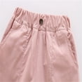thumbnail image 5 of JCCXIN Toddler Kids Girls School Pants Casual Baggy Straight Wide Leg Pants With Pockets Solid Color Lightweight Outdoor Summer Daily Wear Soft Party Bottoms,Pink,2-3 Years, 5 of 9
