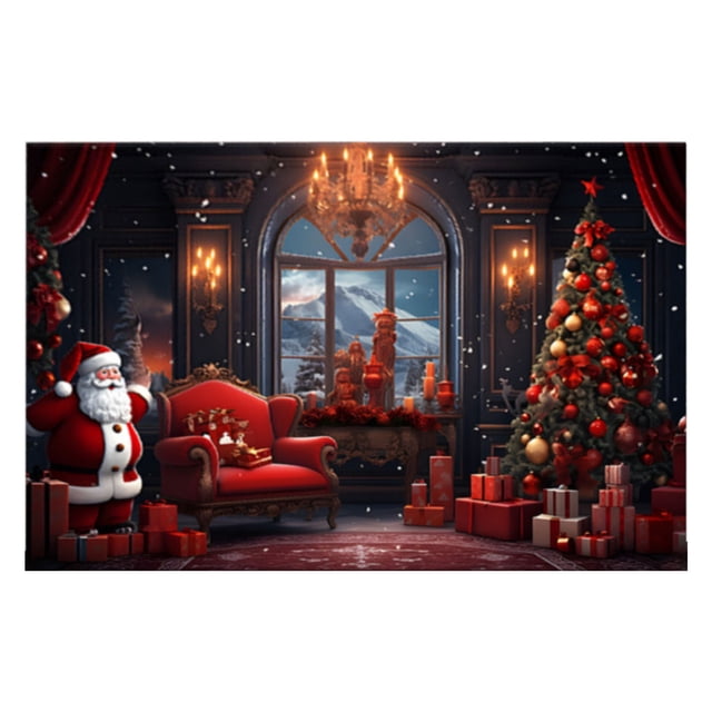 Christmas Home Decor Area Rug, Area Rug Living Room Carpet Floor Decoration