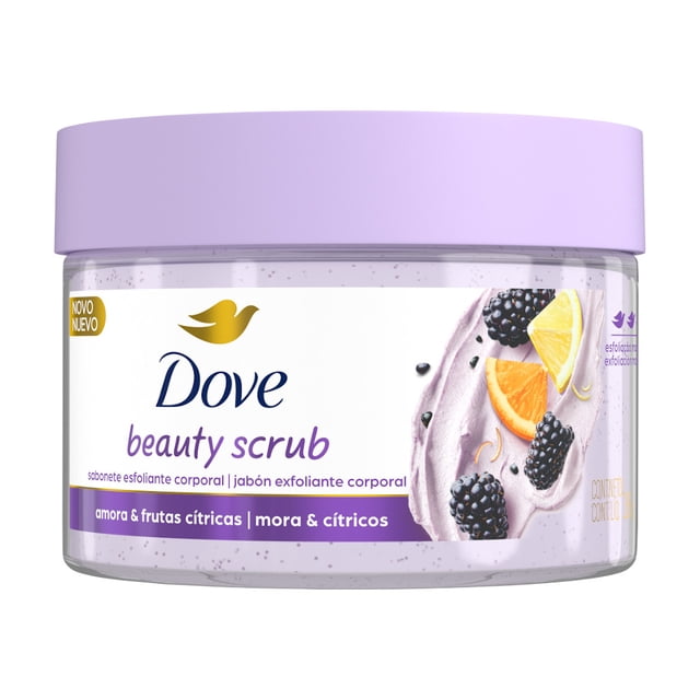 Jabón Exfoliante Dove Mora y Cítricos 280g