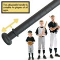 thumbnail image 4 of Kit de entrenamiento de swing para béisbol Tiluobat con 12 pelotas de entrenamiento, 4 of 6