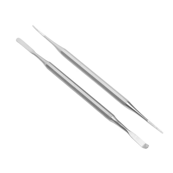 Ingrown Toenail File Lifter, Nail File Cleaner Stainless Steel Pedicure Nail Care for Home