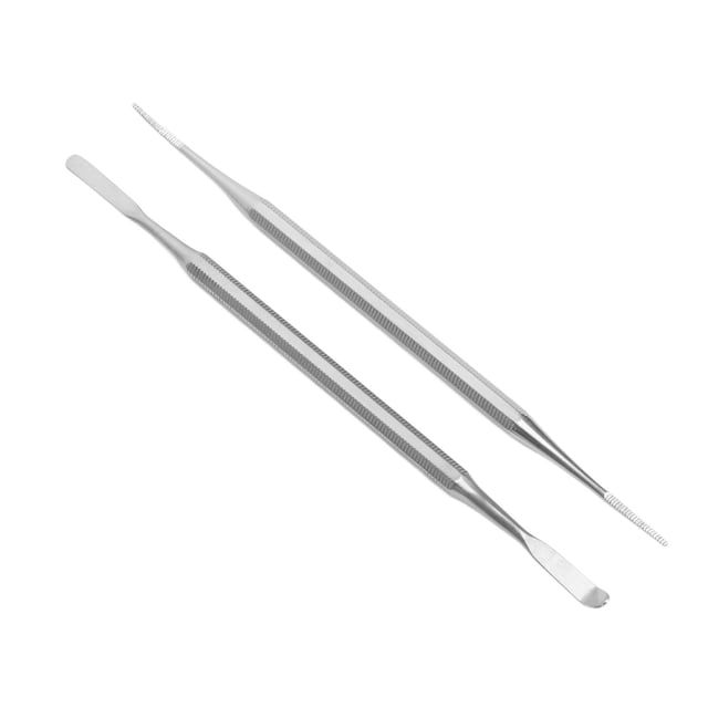 Ingrown Toenail File Lifter, Nail File Cleaner Stainless Steel Pedicure Nail Care for Home