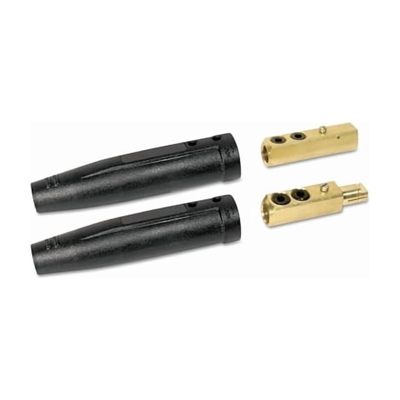 Cable Connector, Male/Female, Ball Point Connection, 3/0 AWG to 4/0 AWG Cable Capacity