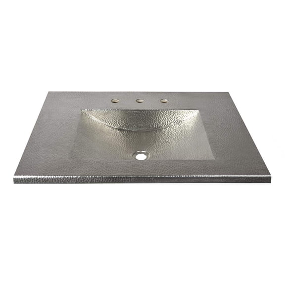 Native Trails VNT3055 Cozumel 30.5" Copper Vanity Top - Nickel