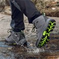 thumbnail image 4 of YOURDIARY Womens Mens Waterproof Anti-Slip Hiking Boots Outdoor Trekking Camping Trail Hiking Shoes, 4 of 8