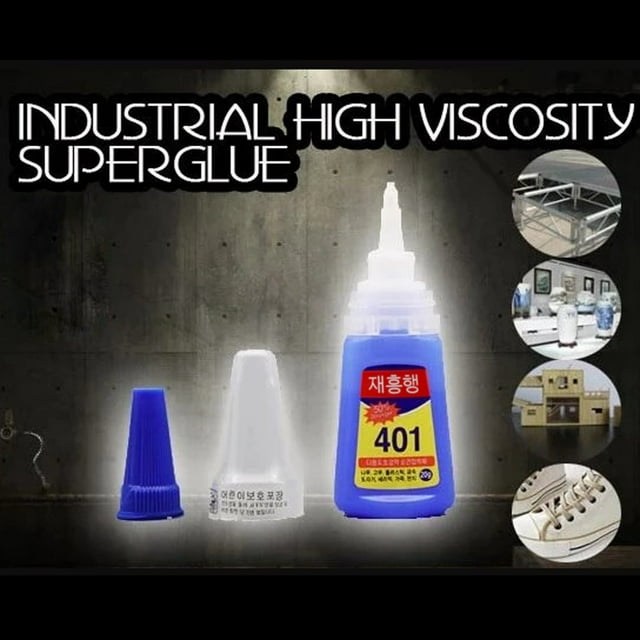 Cameland Functional Homewares 2PC Powerful Instant Dry Glue Bonding Plastic Metal Plastic Clothing Shoes Nail